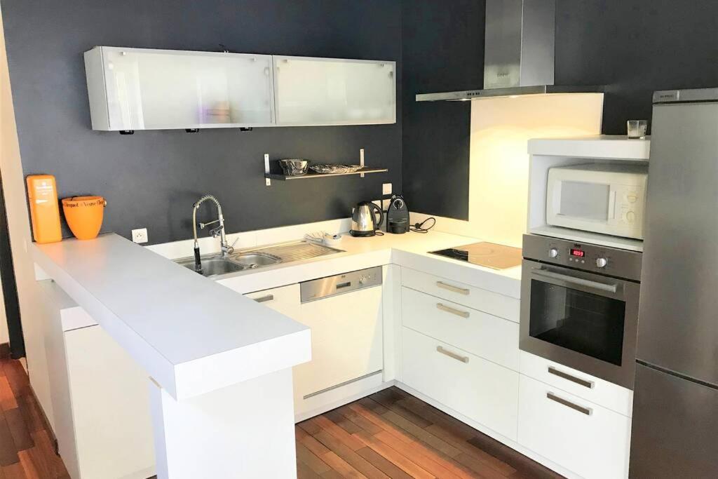 Loft Hyper Centre Reims 6 Pers Avec Parking Apartamento Exterior foto