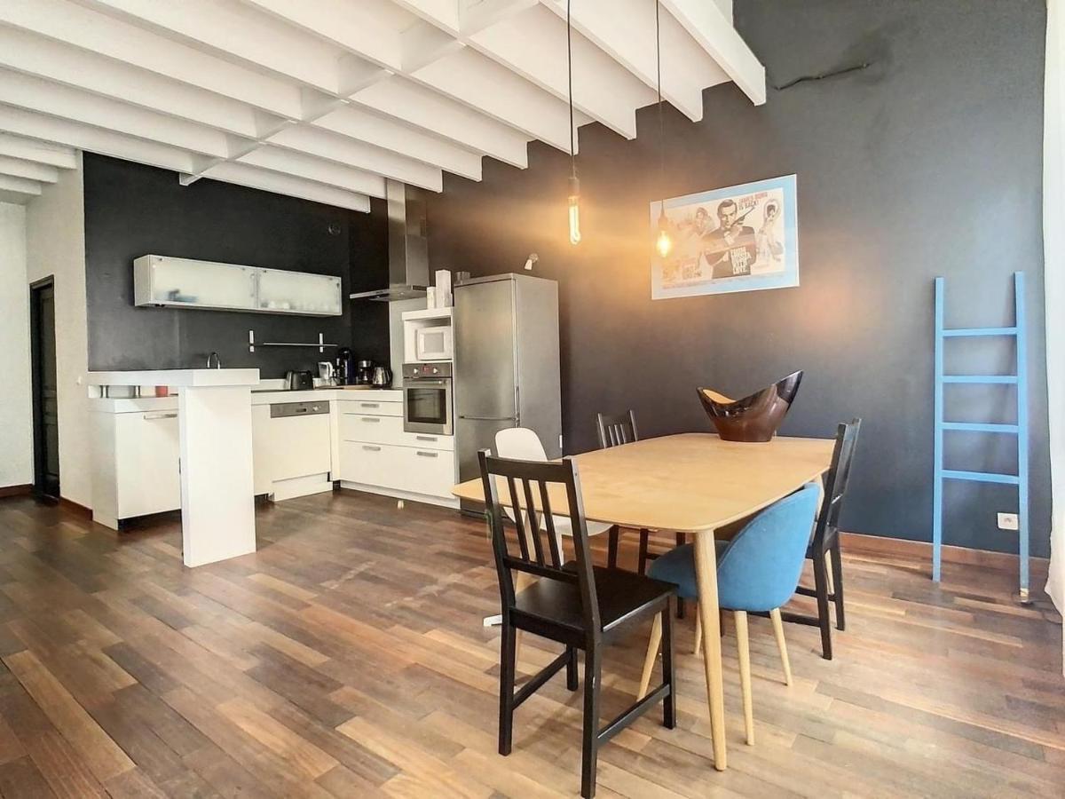 Loft Hyper Centre Reims 6 Pers Avec Parking Apartamento Exterior foto